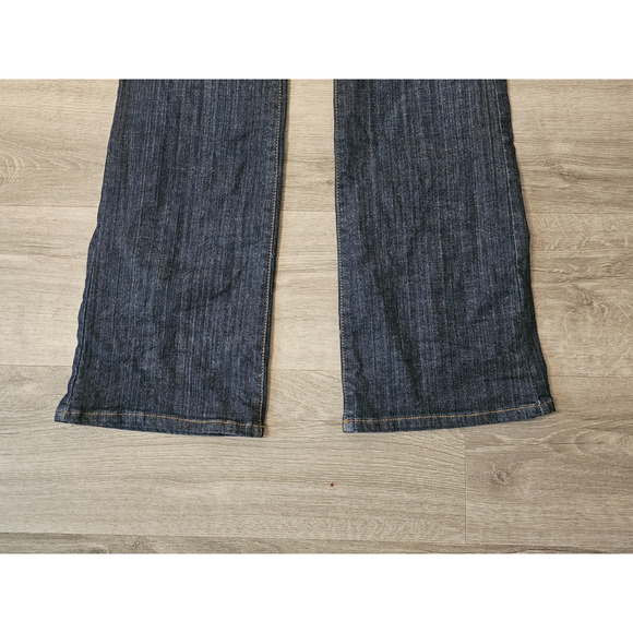 Nine West Womens Size 8 Bootcut High Rise Blue Stretch Denim Jeans 8/28 - Picture 2 of 6